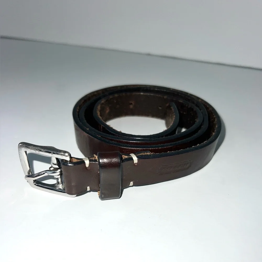 Coach woman’s Leather Brown Belt